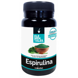 Espirulina 1500mg 60cap. elementales novadiet