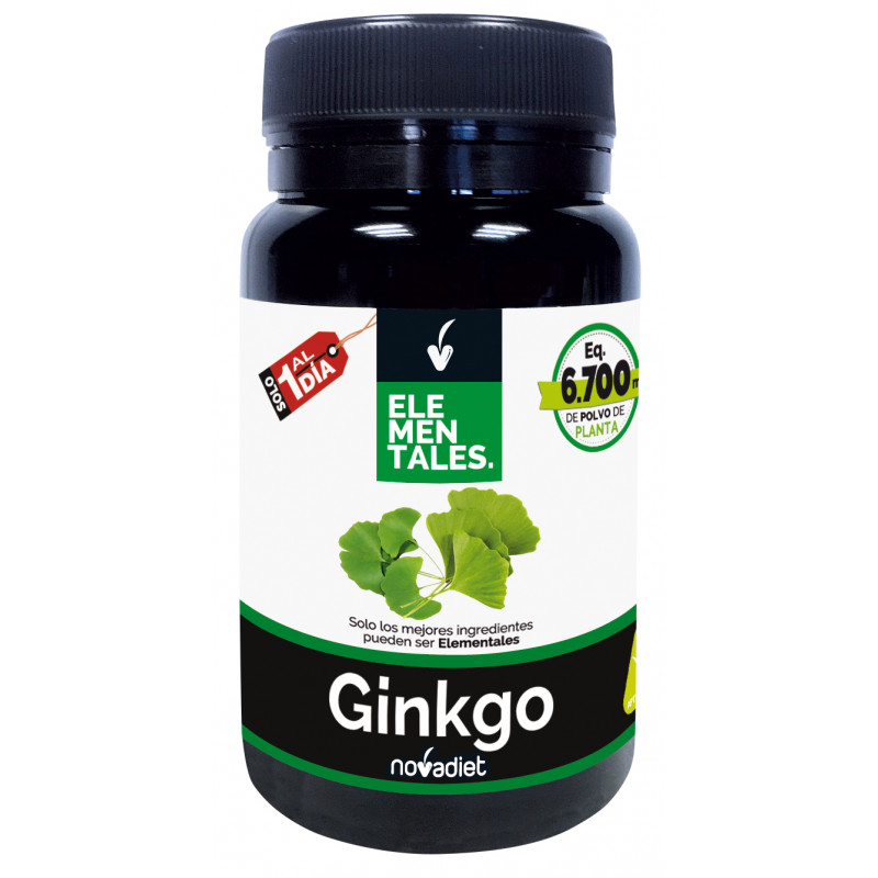 Ginkgo 30cap. elementales novadiet