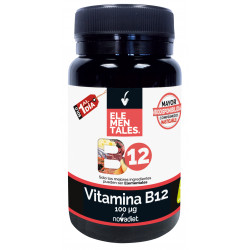 Vitamina b12 100ug 120comp.elementales novadiet
