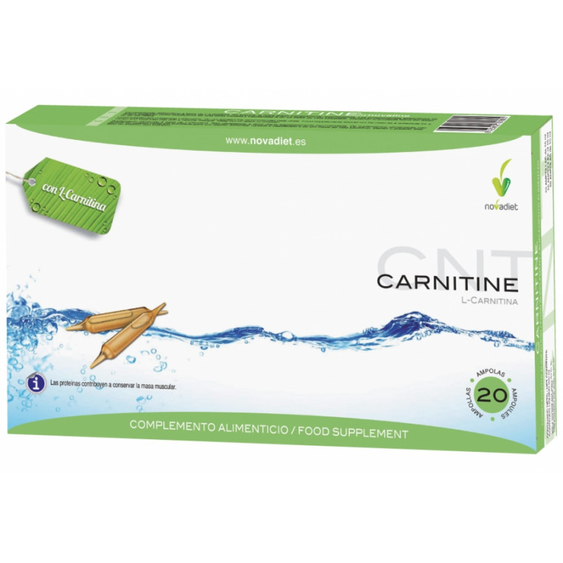 L-carnitina 1000mg 20amp novadiet