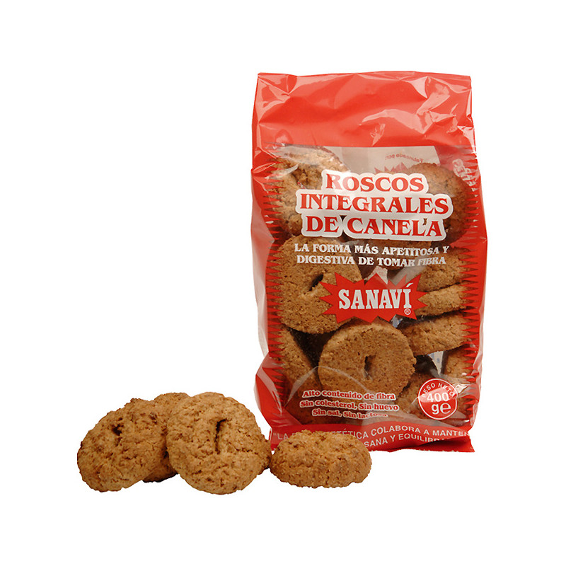 Roscos canela sanavi 400gr