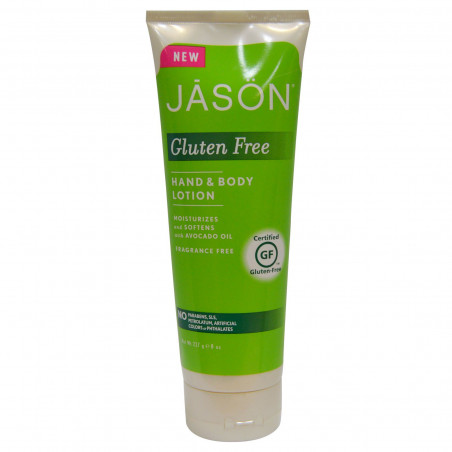 Locion manos y cuerpo sin gluten 227gr jason