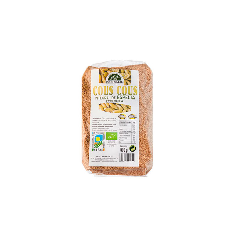 Cuscus espelta integral eco-salin